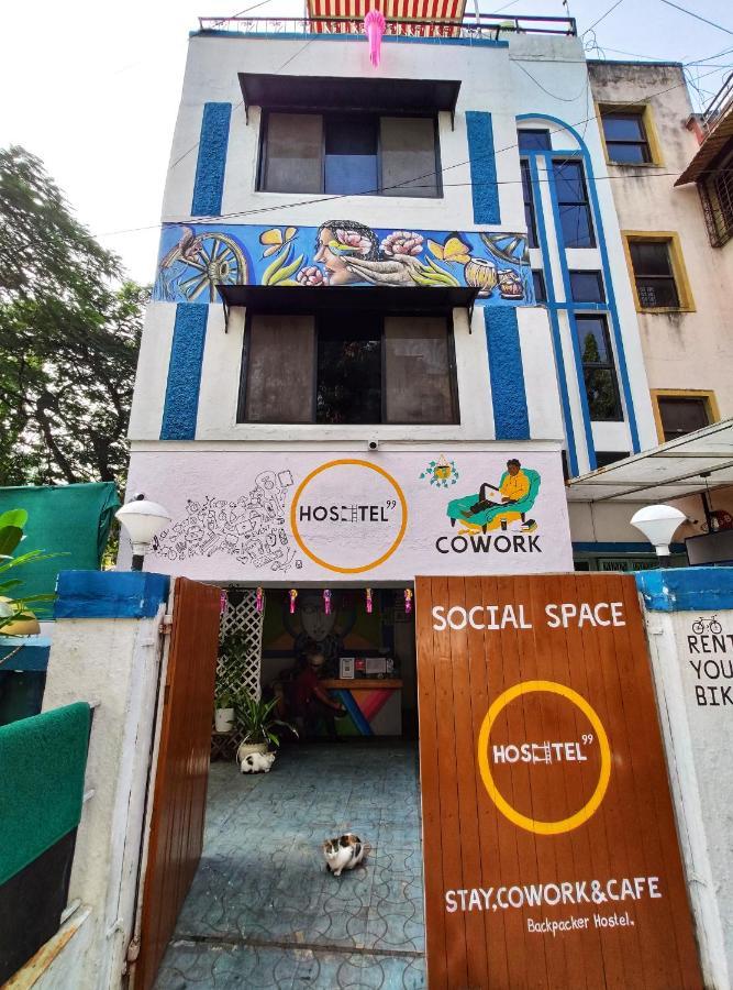 Hoshtel99 - Prime - Stay, Cowork And Cafe プネ エクステリア 写真